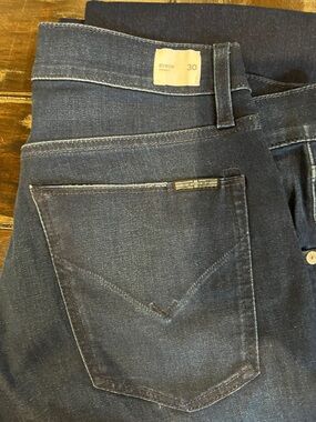 Hudson Jeans Men Byron Straight Dark Indigo Jeans